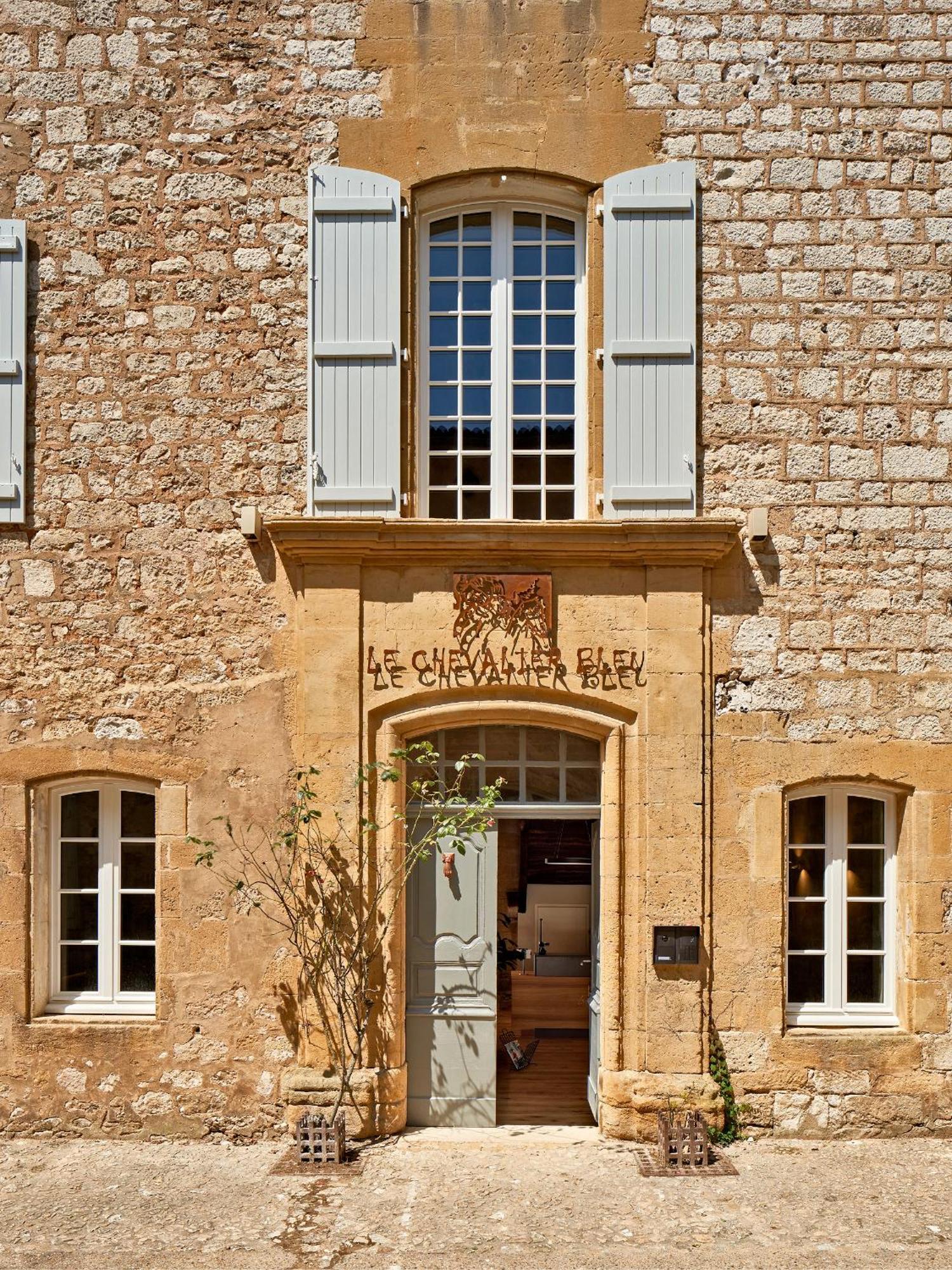 Hotel Le Chevalier Bleu 蒙帕齐耶 外观 照片